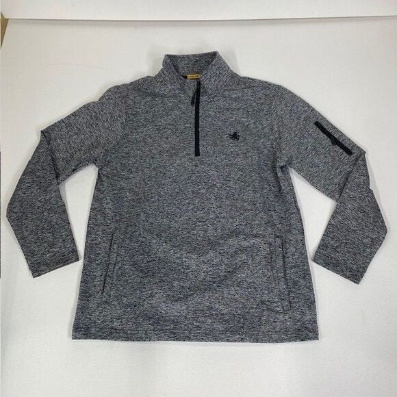 Rugby Specialty Other - Rugby Specialty Extreme Stretch Quarter Zip Pullover Athletic Performance Gray M
